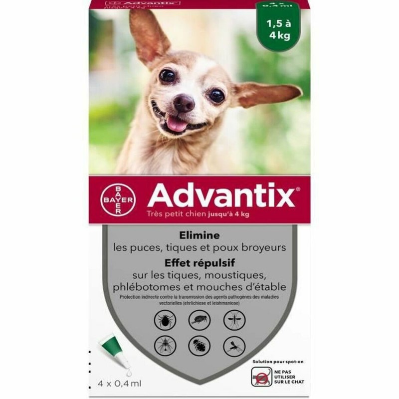 Antiparasites Advantix Chien 1