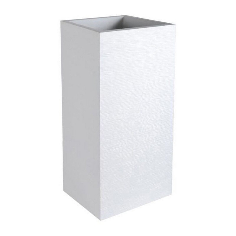 Pot EDA Graphit Blanc Plastique Carré 39