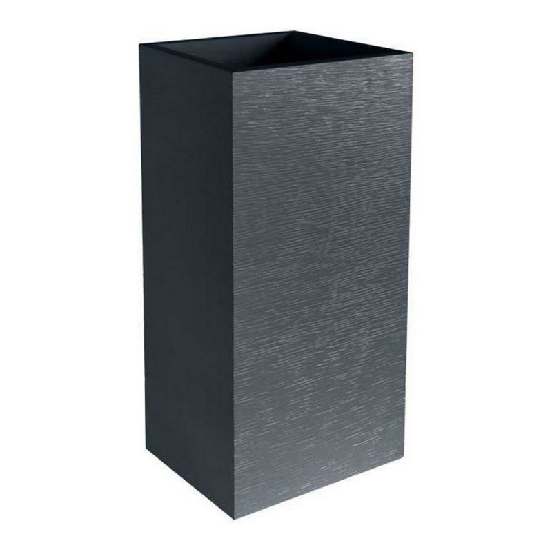 Pot EDA Graphit Gris Gris foncé Plastique Carré 39