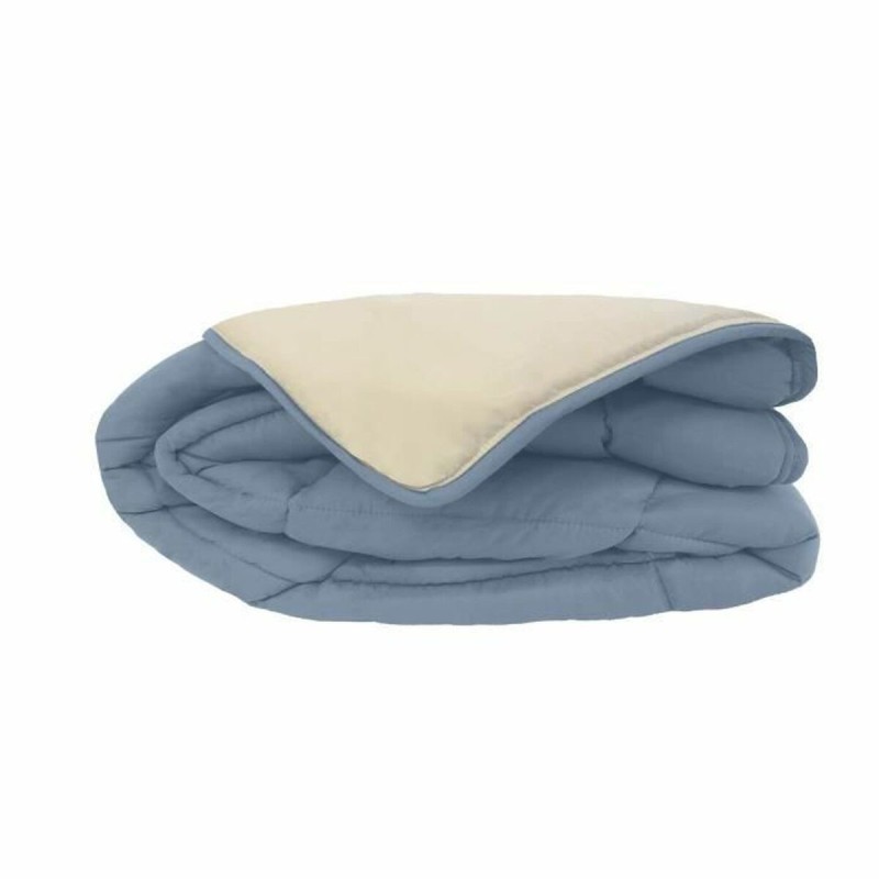 Remplissage de couette Poyet  Motte Calgary Bleu Beige 400 g /m² 140 x 200 cm