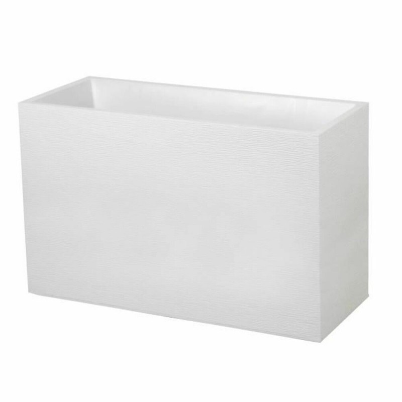 Cache-pot EDA Muret Graphit Blanc Plastique 99