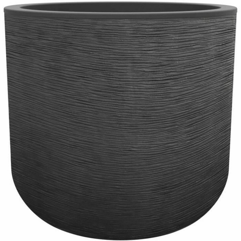 Pot EDA Gris Gris foncé Plastique Rond Ronde Moderne Ø 50 cm