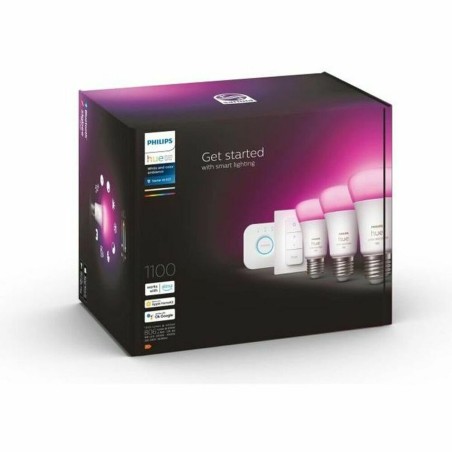 Lampe LED Philips Kit de inicio E27 Blanc F 9 W E27 806 lm (6500 K)