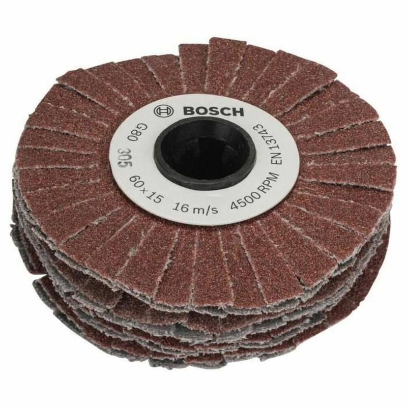 Brosse abrasive BOSCH SW 15 K80 Cylindre 15 mm 80 g