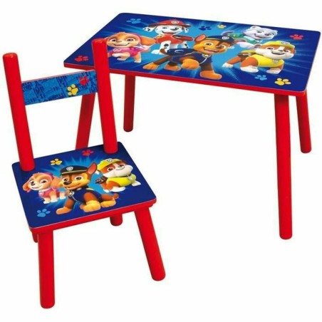 Set de Table et Chaises pour Enfants Fun House The Paw Patrol