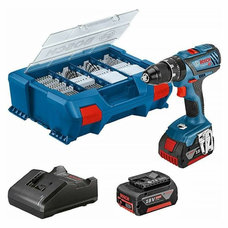 Set de forage et accessoires BOSCH Professional GSB 18V-21