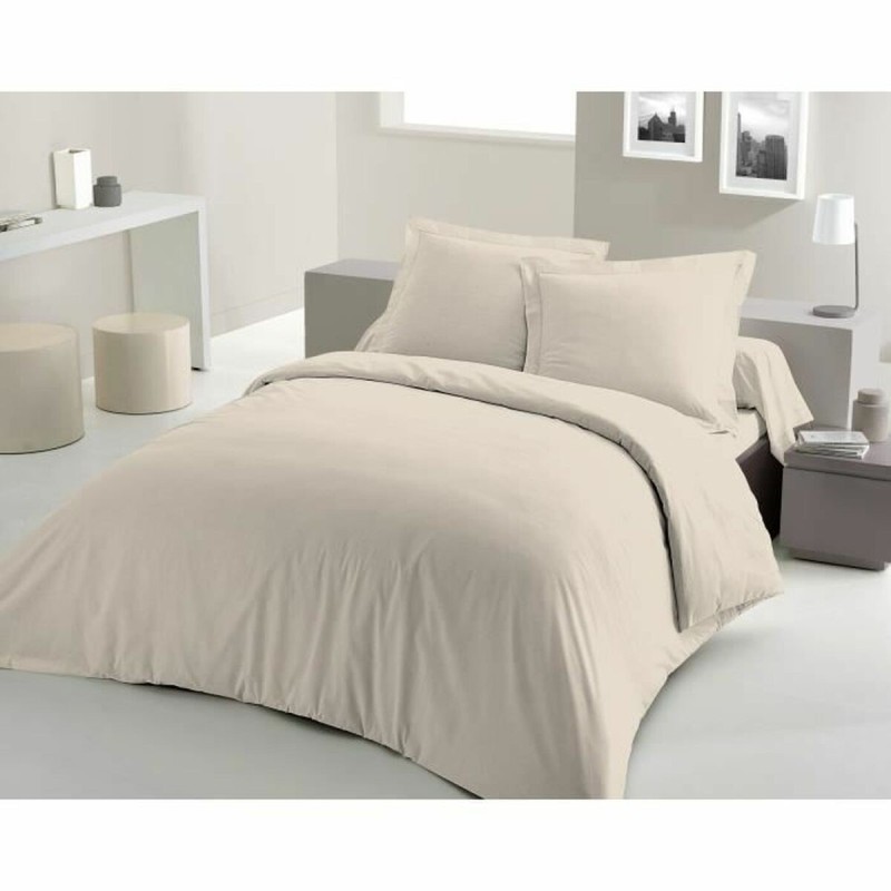 Housse de Couette Lovely Home Beige Crème 220 x 240 cm