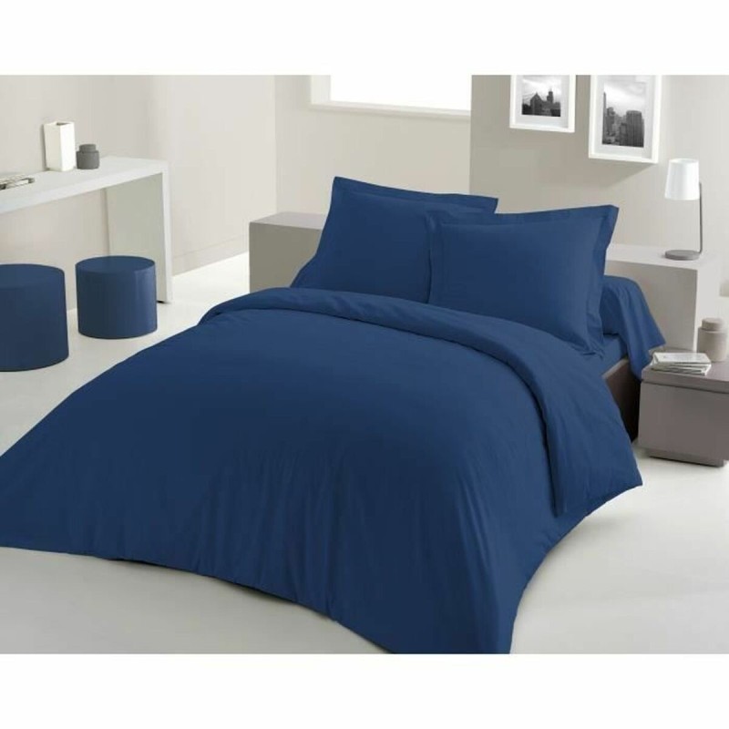 Housse de Couette Lovely Home Bleu foncé 220 x 240 cm