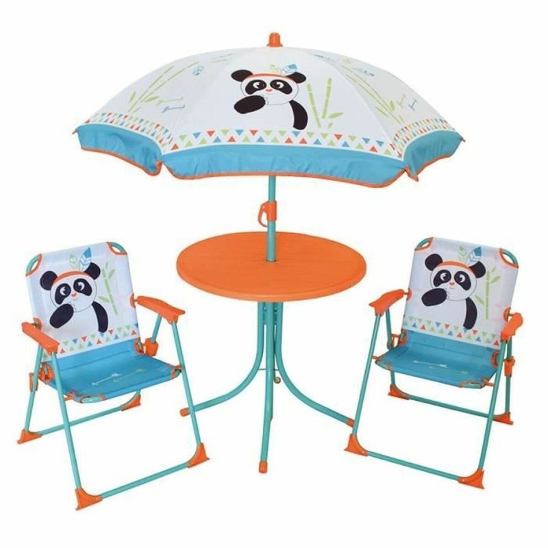 Meubles de jardin Fun House Enfant Ours Panda 4 Pièces