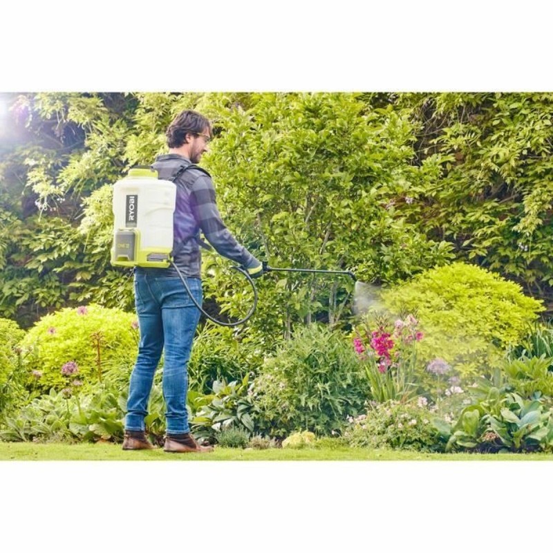 Pulvérisateur sac à dos Ryobi 15 L Métal 18 V 14 m