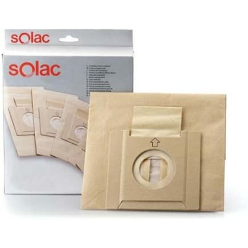 Sac de Rechange pour Aspirateur Solac S99900700 5 Unités