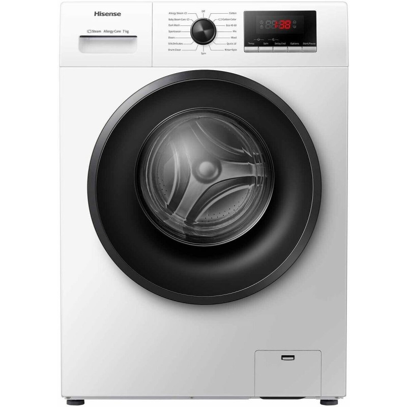 Machine à laver Hisense WFVB7012EM Blanc 60 cm 1200 rpm 7 kg