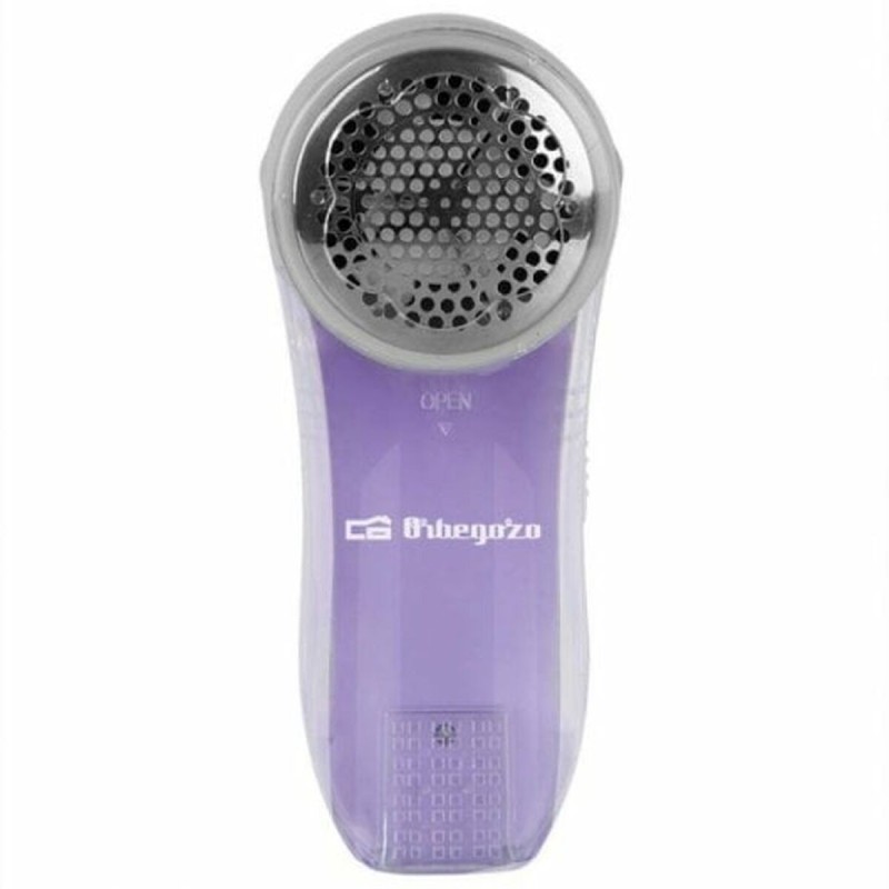 Rasoir Anti-Peluche Électrique Rechargeable Orbegozo QP 6500 Violet