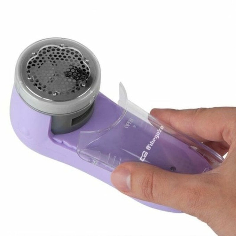 Rasoir Anti-Peluche Électrique Rechargeable Orbegozo QP 6500 Violet