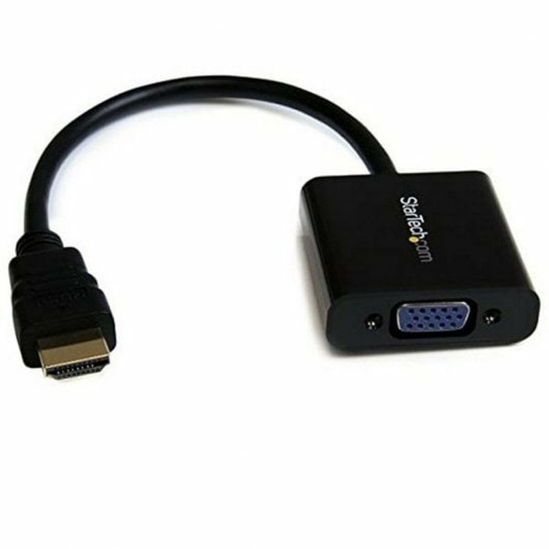 Adaptateur HDMI vers VGA Startech HD2VGAE2 Noir