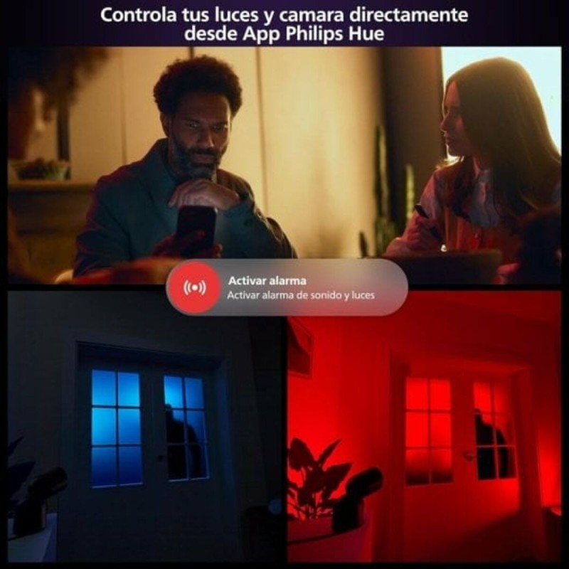 Fausse caméra de surveillance Philips Hue Secure Starter Pack