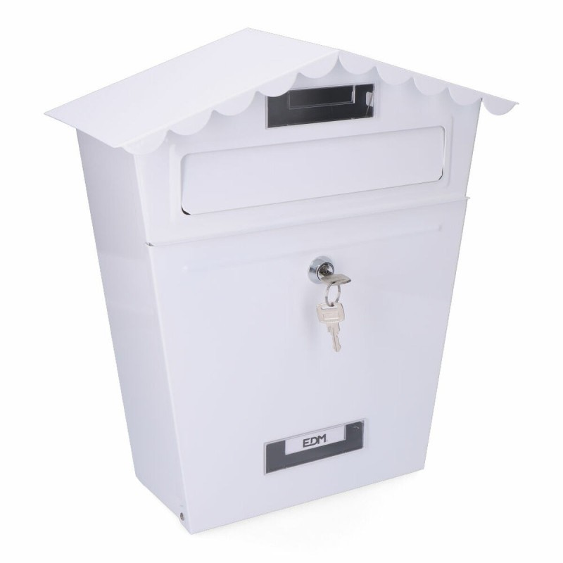 Boîte aux lettres EDM 85800 Blanc Acier Classic 29