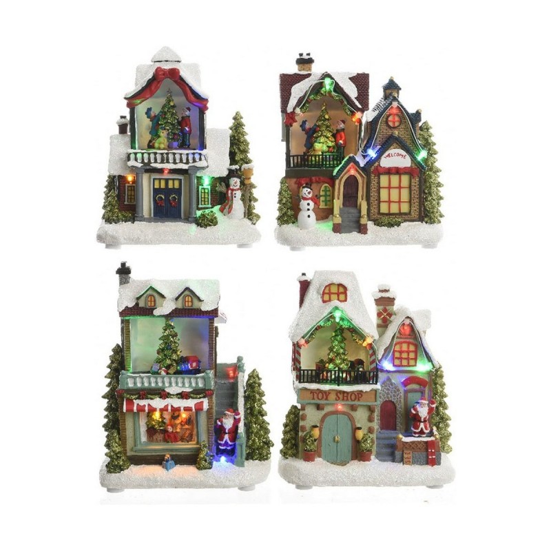 Décorations de Noël Lumineo Noël 14 x 9 x 20 cm (3 Unités)