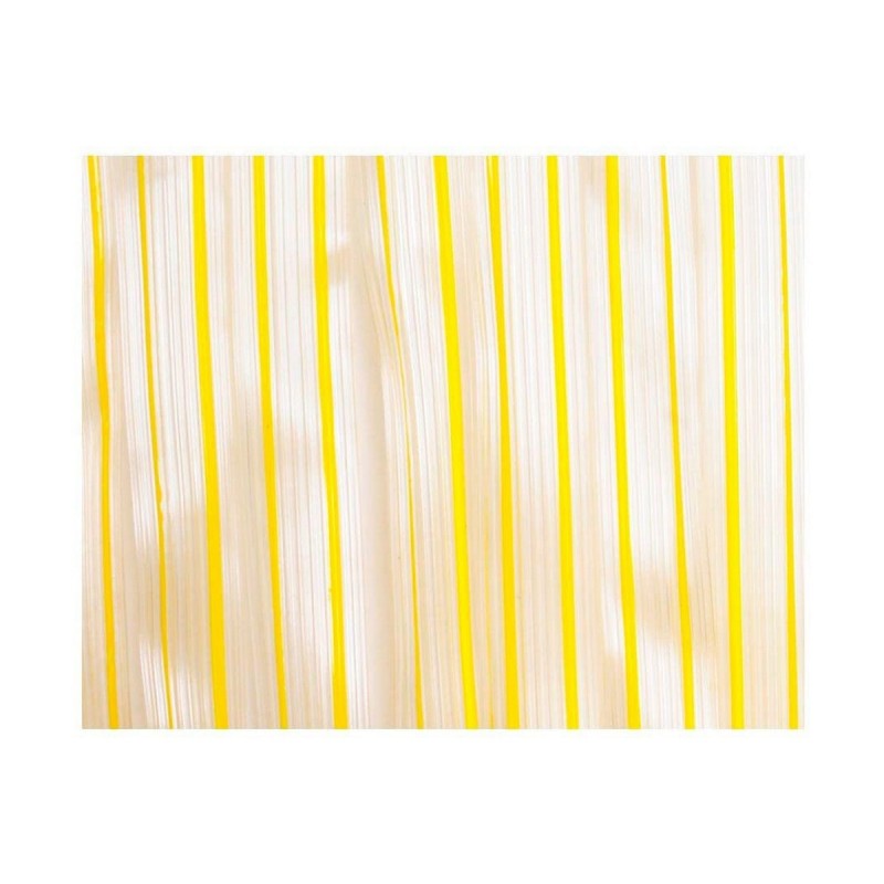 Rideaux EDM 75954 75954 Jaune polypropylène Bandes 90 x 210 cm