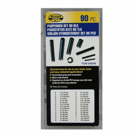 Lot Bensontools Epingles 90 Pièces