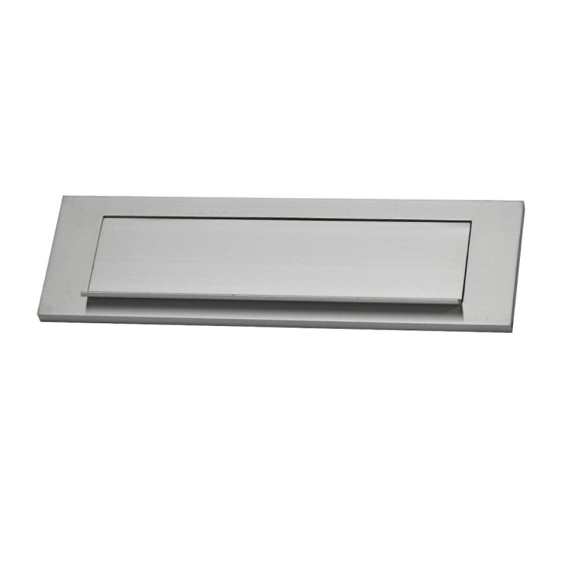 Plaques de boîtes aux lettres EDM 85596 Argenté Aluminium 25