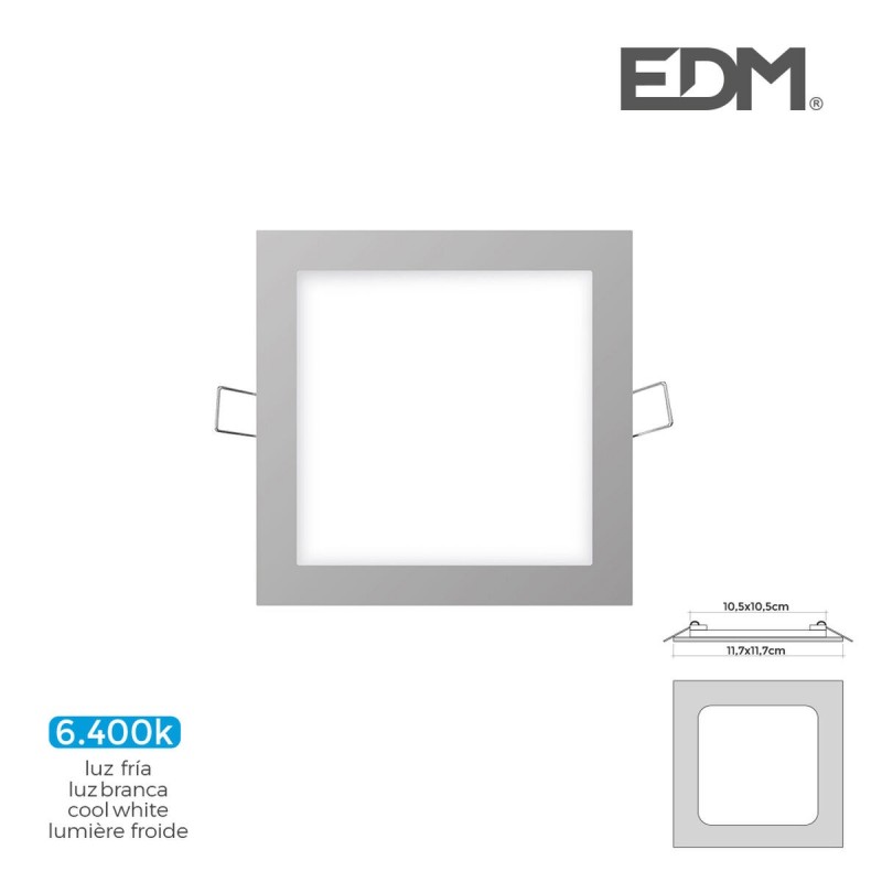 Spot encastré EDM 31607 Downlight A G 6 W 320 Lm (6400 K)