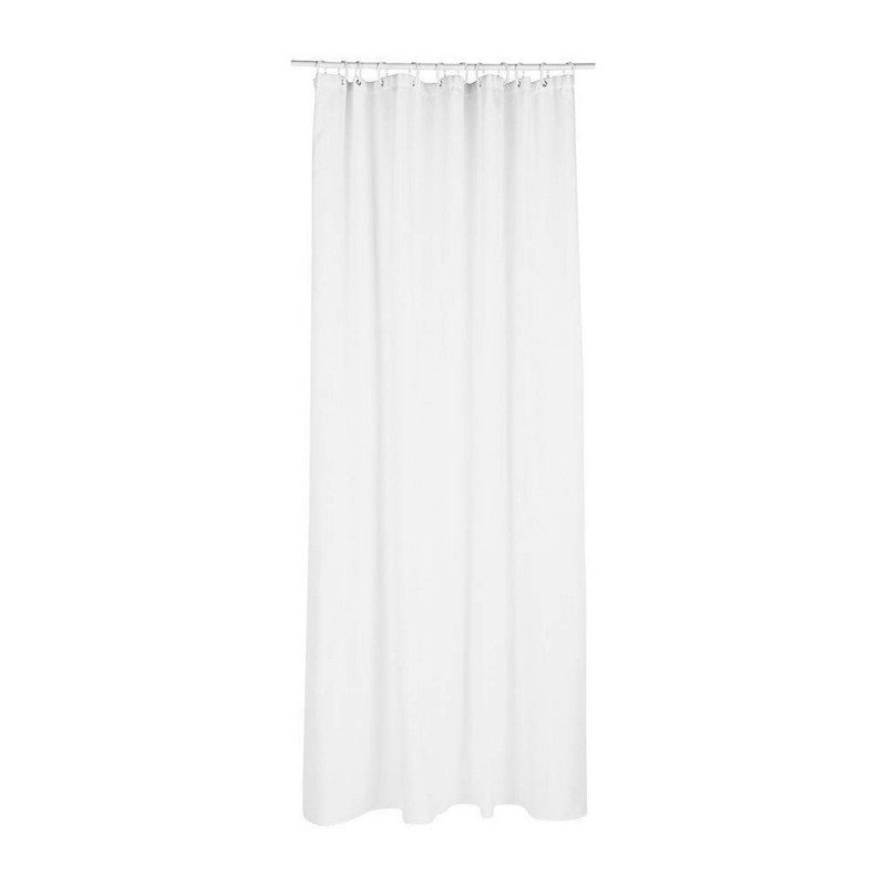 Rideau de Douche 5five Simply Smart Blanc Polyester 180 x 200 cm