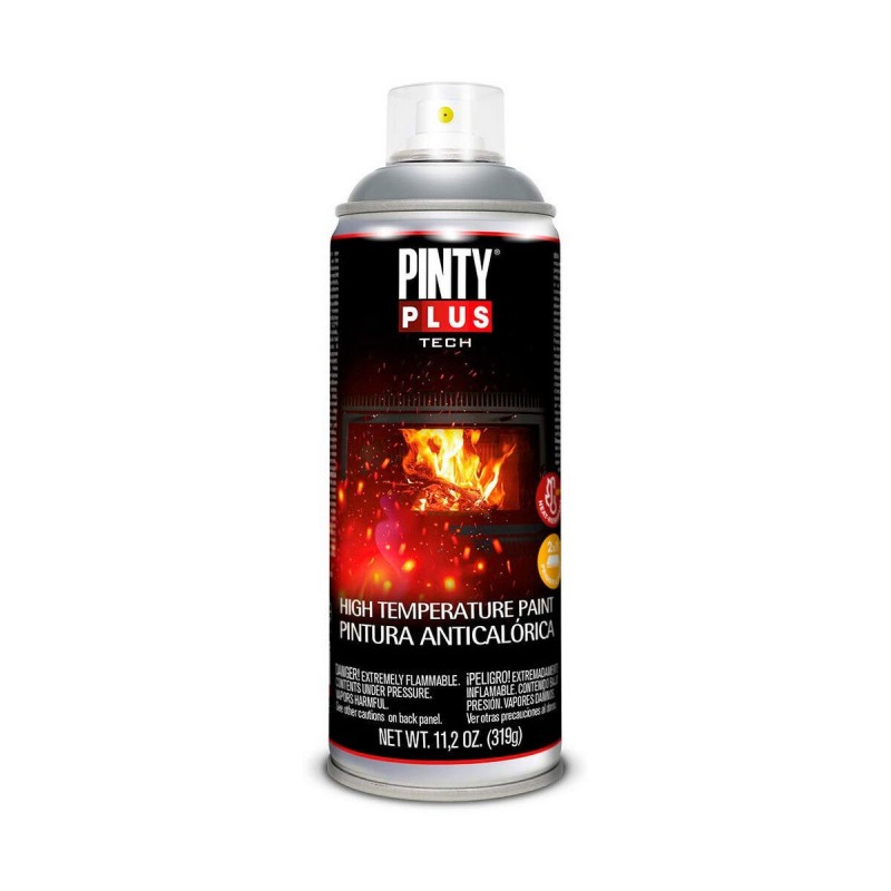 Peinture haute température Pintyplus Tech A150 400 ml Spray Argenté