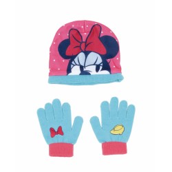 Bonnet et gants Minnie Mouse Lucky Rose
