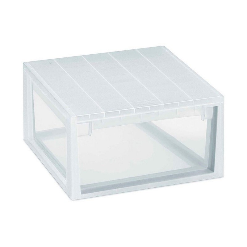 Caisson à Tiroirs Terry LightDrawer L Polyvalents Blanc Transparent polypropylène Plastique 39