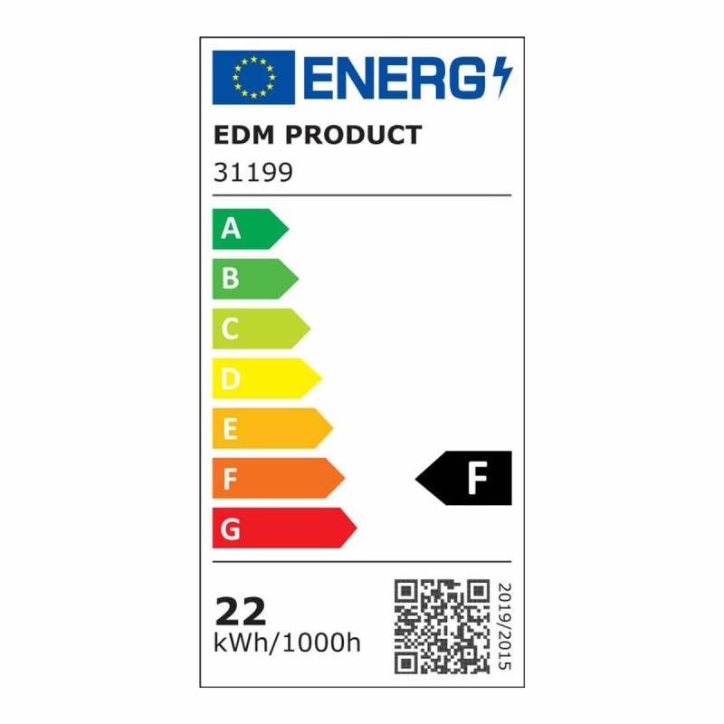 Tube LED EDM 31199 F 22 W 58 W G13 T8 2400 Lm 1850 lm Ø 2,6 x 150 cm (4000 K)