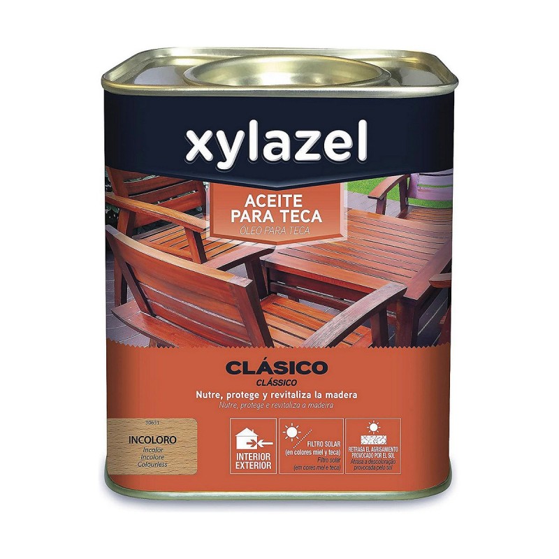 Huile Xylazel Teck 750 ml Incolore