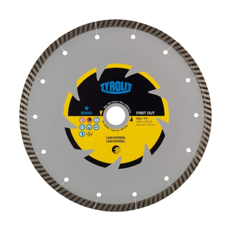 Disque de coupe Tyrolit 230 x 2