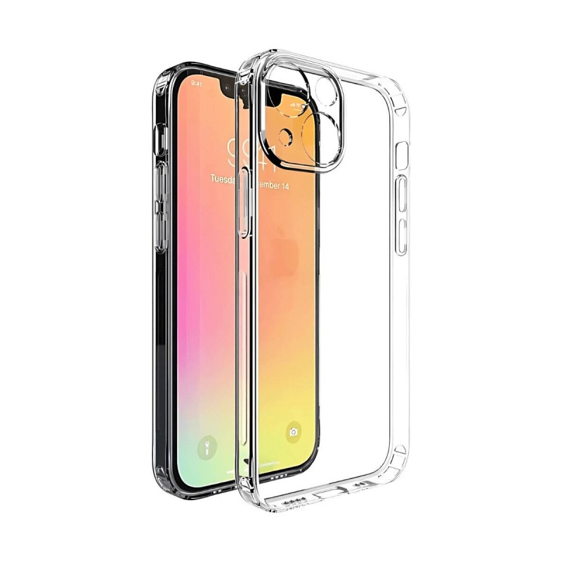 Protection pour téléphone portable iPhone 14 Transparent