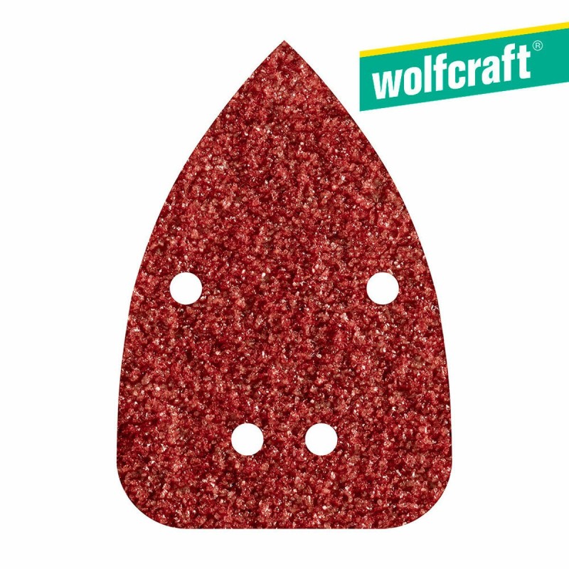 Papier abrasif Wolfcraft 1757000 80 g (9