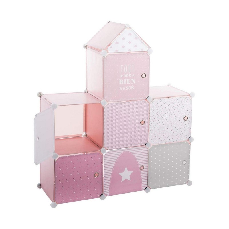 Étagère Atmosphera Pink Castle Enfant Modulaire polypropylène (95