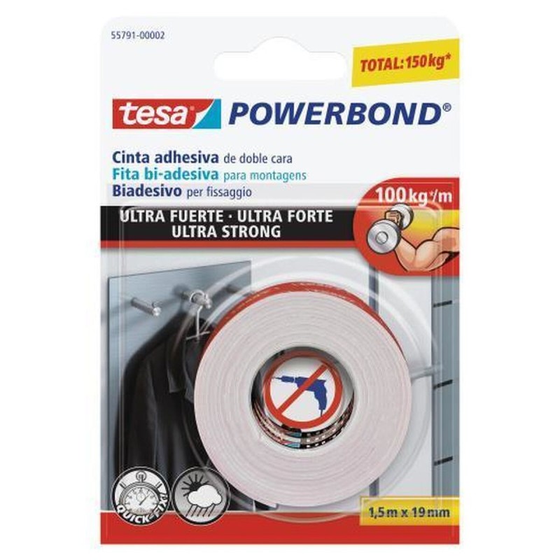 Ruban adhésif TESA Powerbond Ultra Strong (19 mm x 1