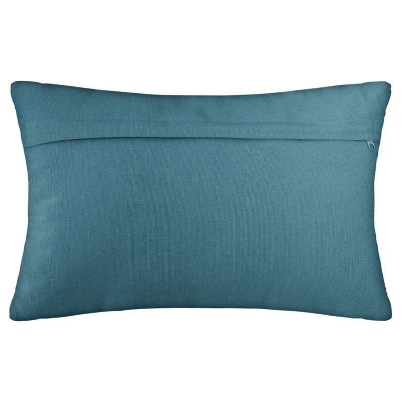 Coussin Atmosphera Otto Bleu Coton (50 x 30 cm)