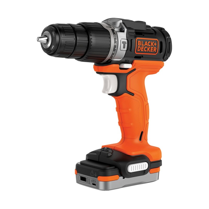 Perceuse à Percussion Black & Decker BDCHD12S1-XJ 12V 1