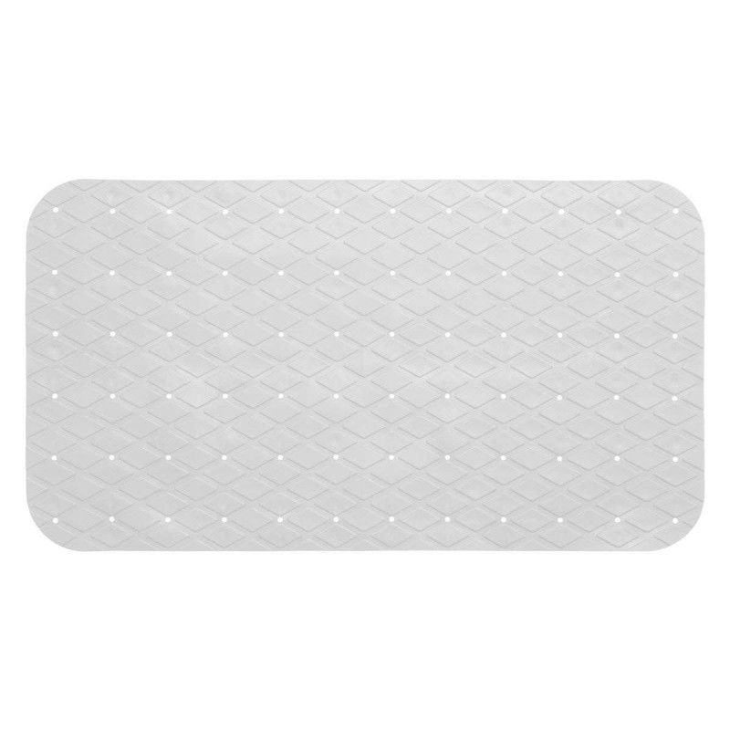 Tapis de Douche Antidérapant 5five Simply Smart Blanc PVC 69 x 39 cm