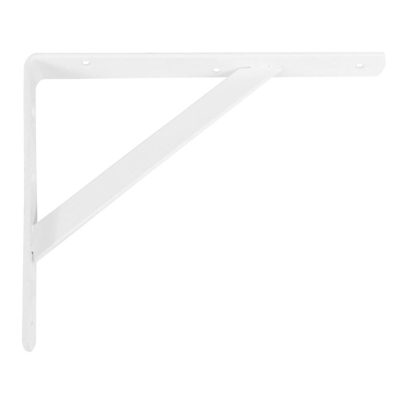 Support mural AMIG 9-5774 Etagères Acier Blanc (30 x 22