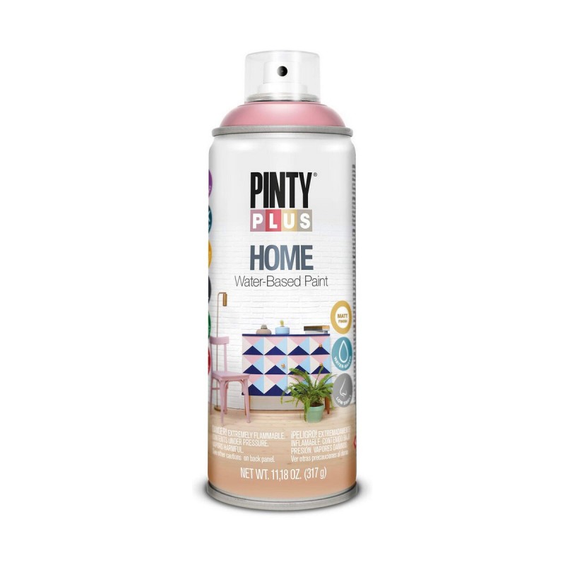 Peinture en spray Pintyplus Home HM118 400 ml Ancient Rose