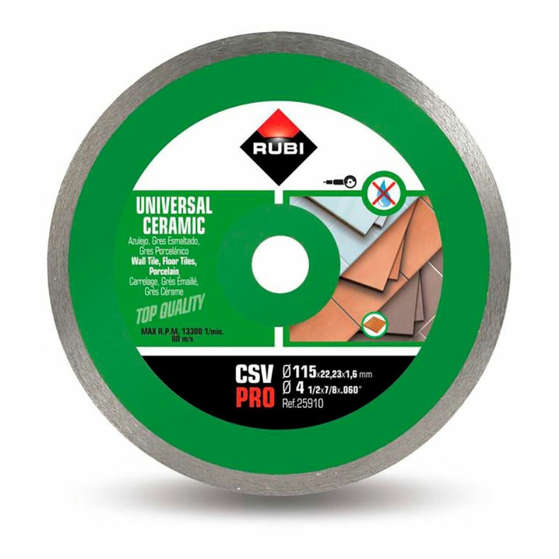 Disque de coupe Rubi  pro 25910