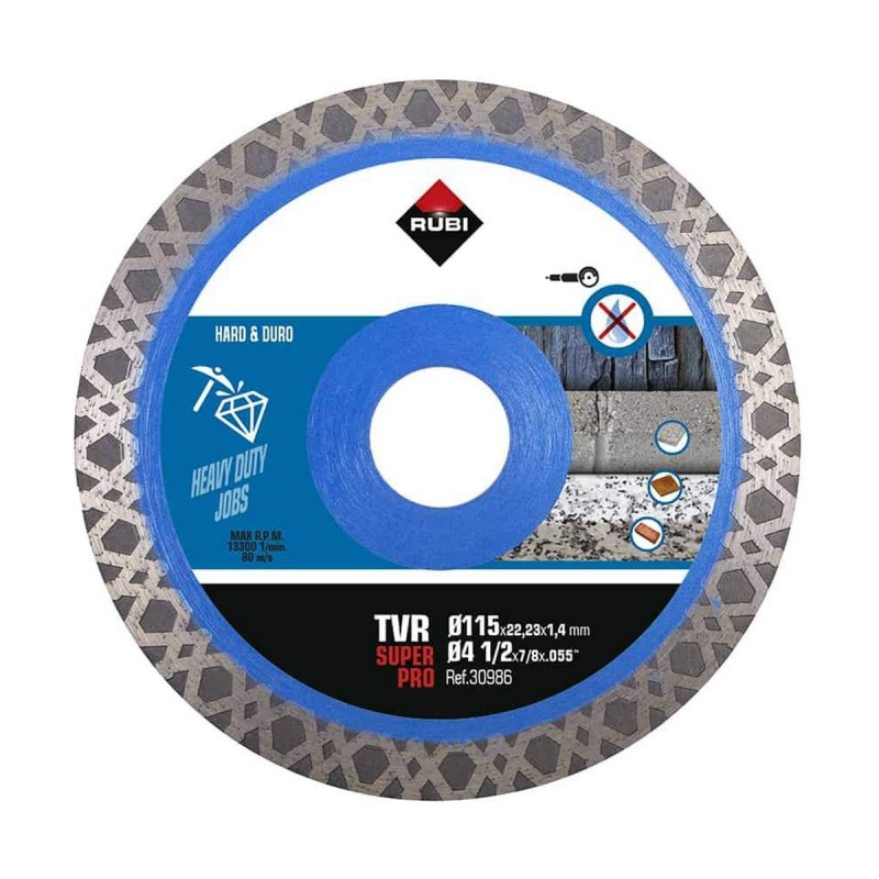 Disque de coupe Rubi superpro 30986