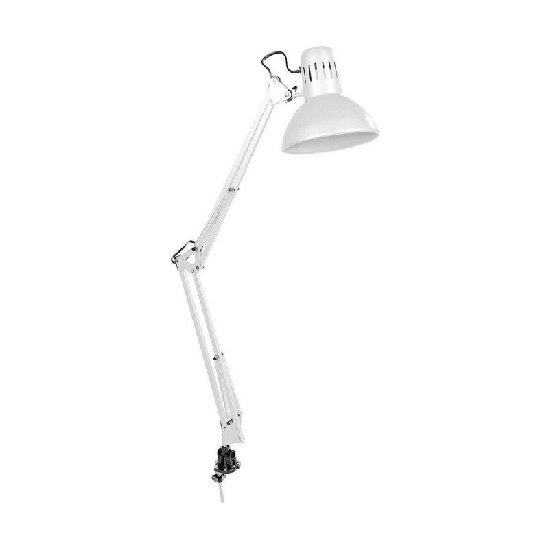 Lampe de bureau EDM 30080 Melbourne Blanc Métal 60 W 24 x 98 cm E27 Flexo/Lampe de bureau