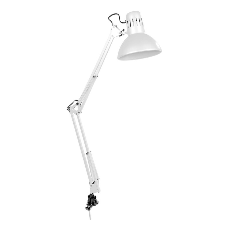 Lampe de bureau EDM 30080 Melbourne Blanc Métal 60 W 24 x 98 cm E27 Flexo/Lampe de bureau