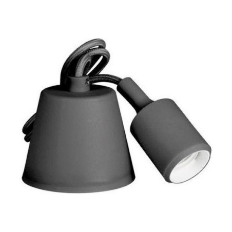 Lampe de bureau EDM 32421 Noir Silicone 60 W 220-240 V 98