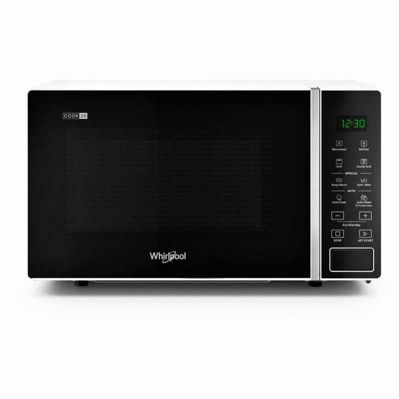 Micro-ondes avec Gril Whirlpool Corporation MWP 203 W Blanc 700 W 20 L