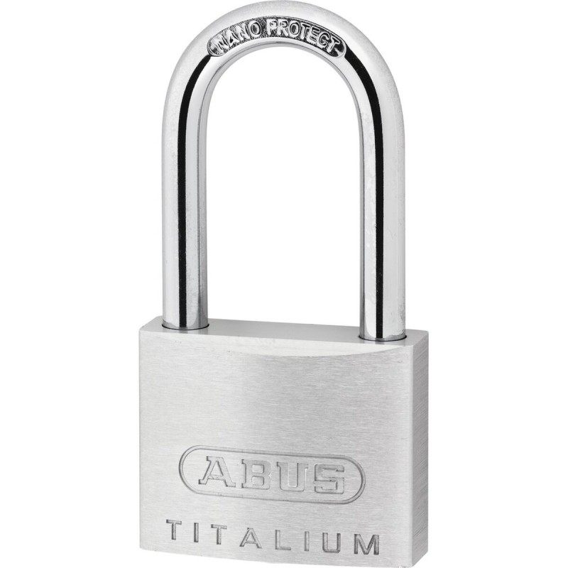 Verrouillage des clés ABUS Titalium 64ti/40hb40 Acier Aluminium Long (4 cm)