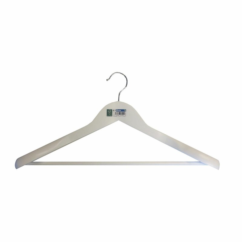 Cintre Mondex Costume Écologique Bois Blanc (45 x 23 x 5